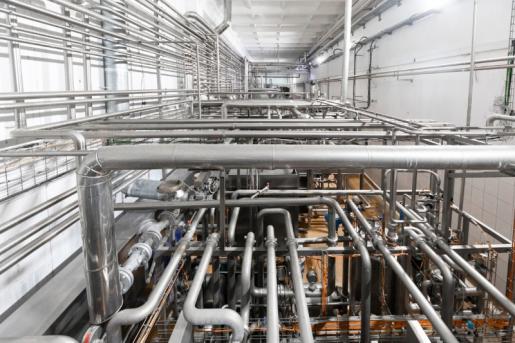 Installation tuyauterie industrielle Alvimare